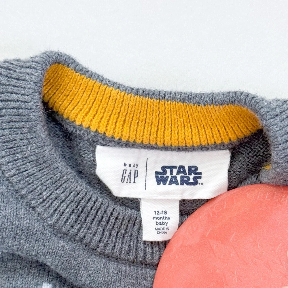 baby GAP Star Wars Little Rebel Sweater 12-18 months